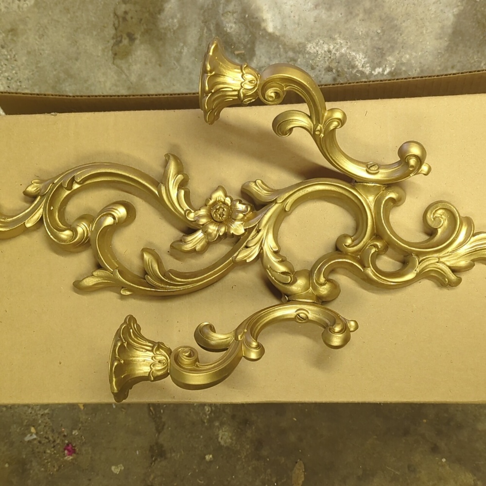 Set of two vintage sconces